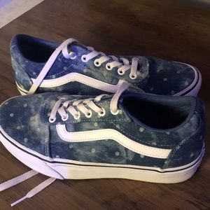 Size 8.5 platform vans